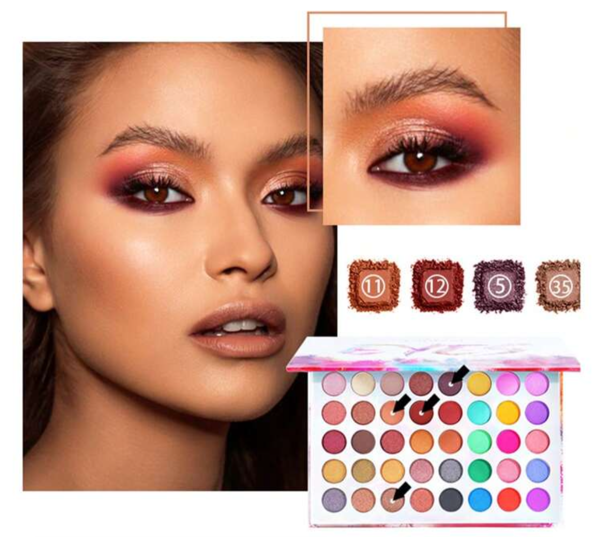 40 Color Eye Shadow Palette
