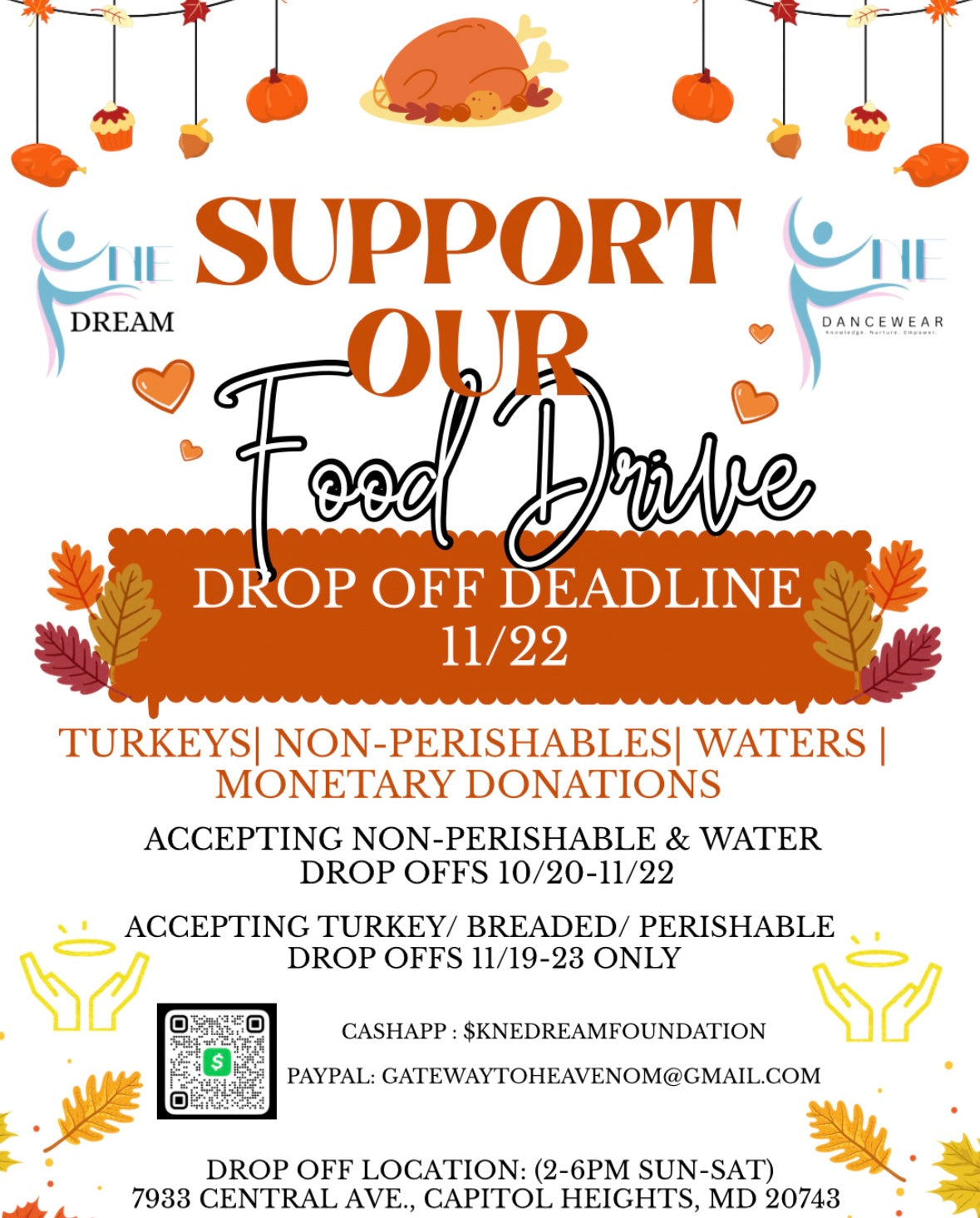 Donate to the KNE Food Drive