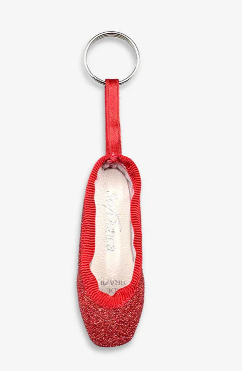 SoDanca Mini Pointe Shoe Keychain