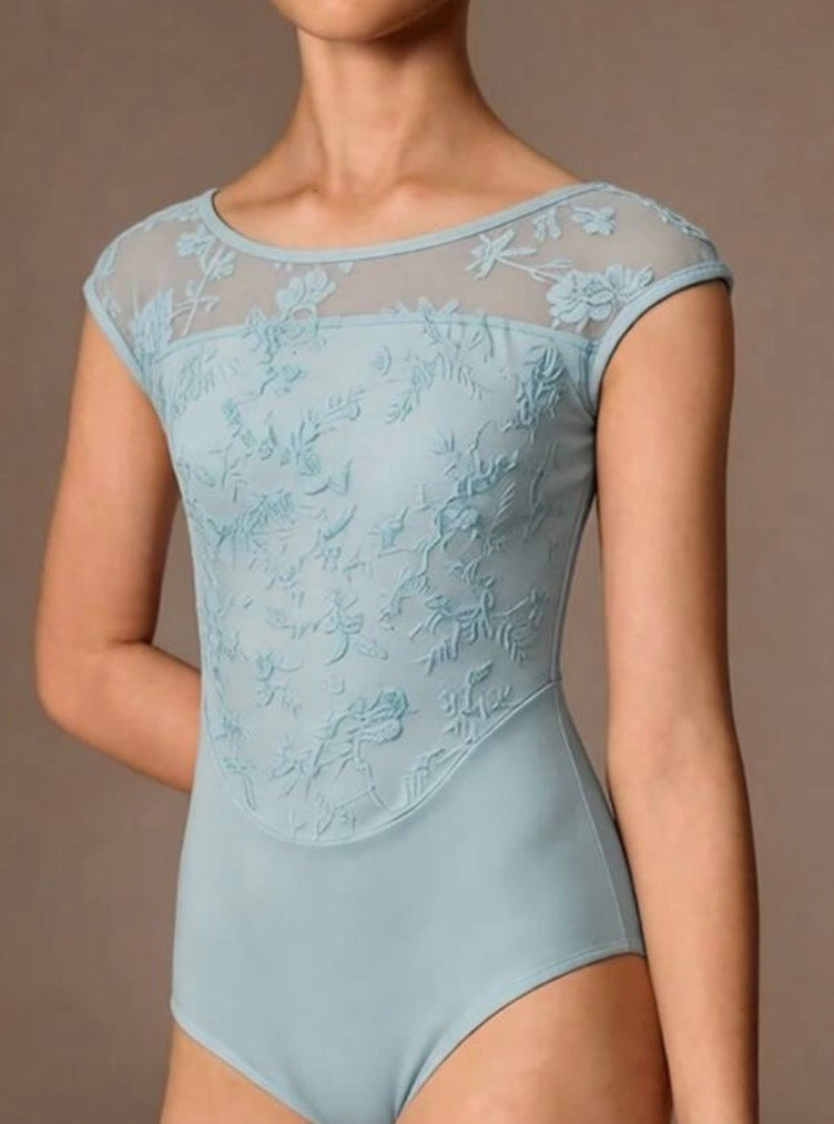 Light blue Lace Leotard