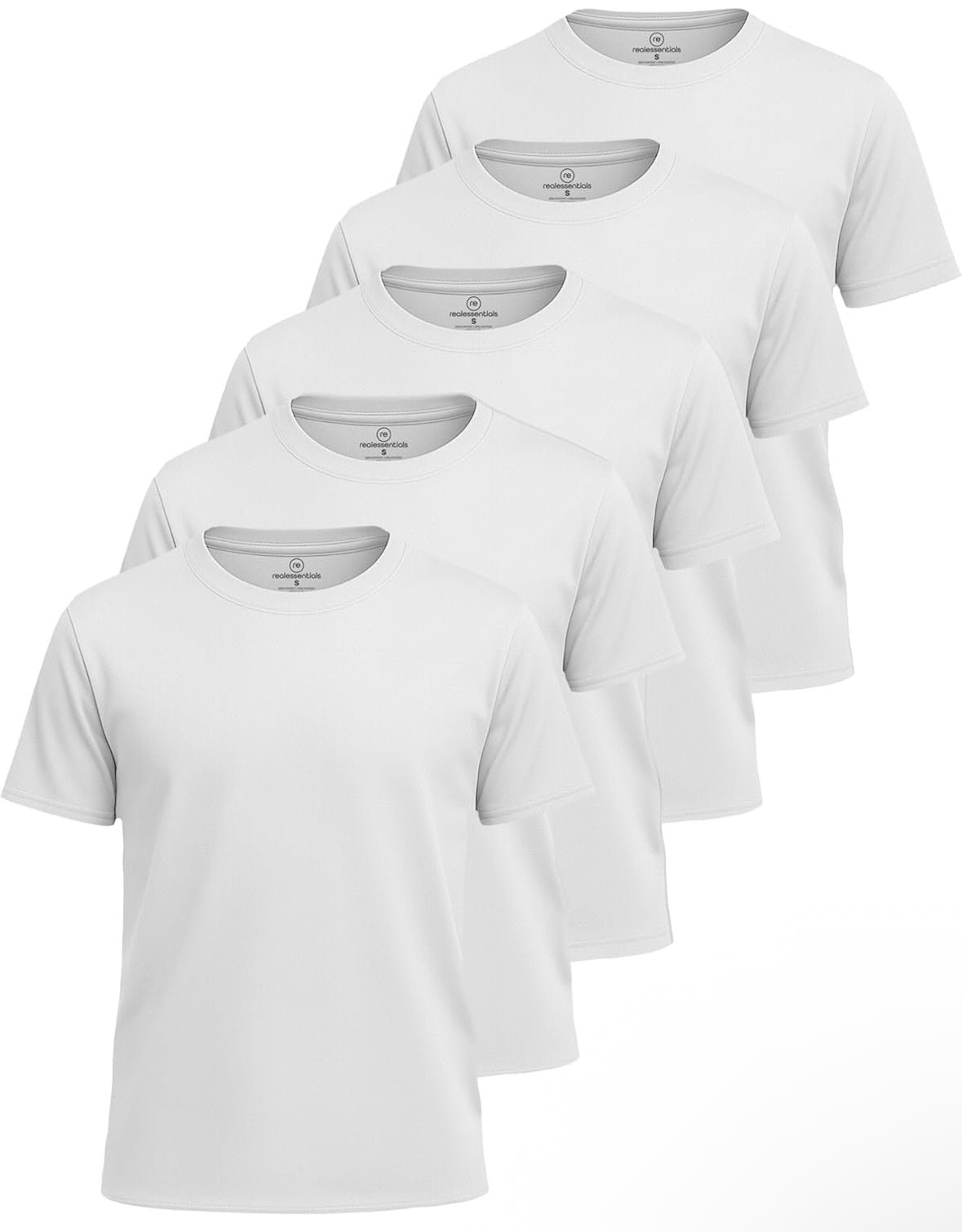 Unisex Children’s Wicking Crew Neck Short Sleeve Shirt