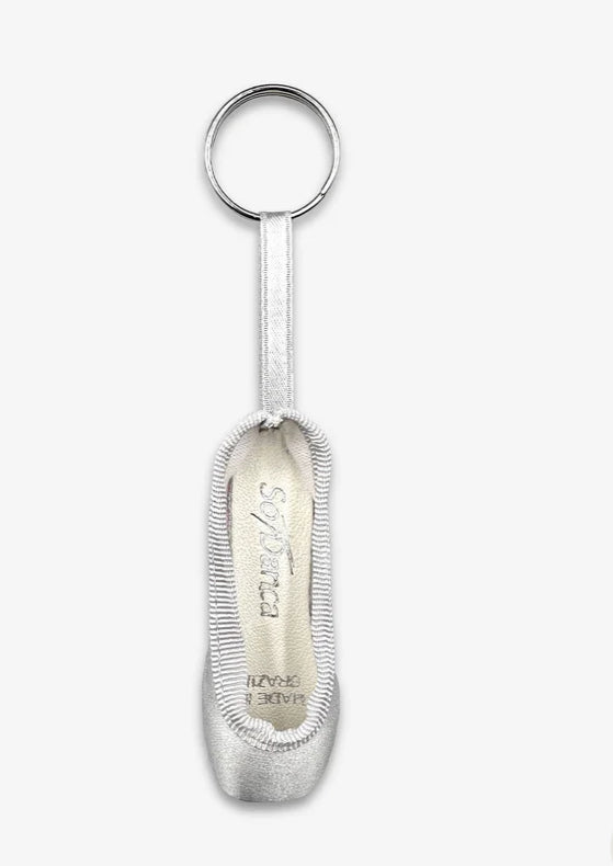 SoDanca Mini Pointe Shoe Keychain