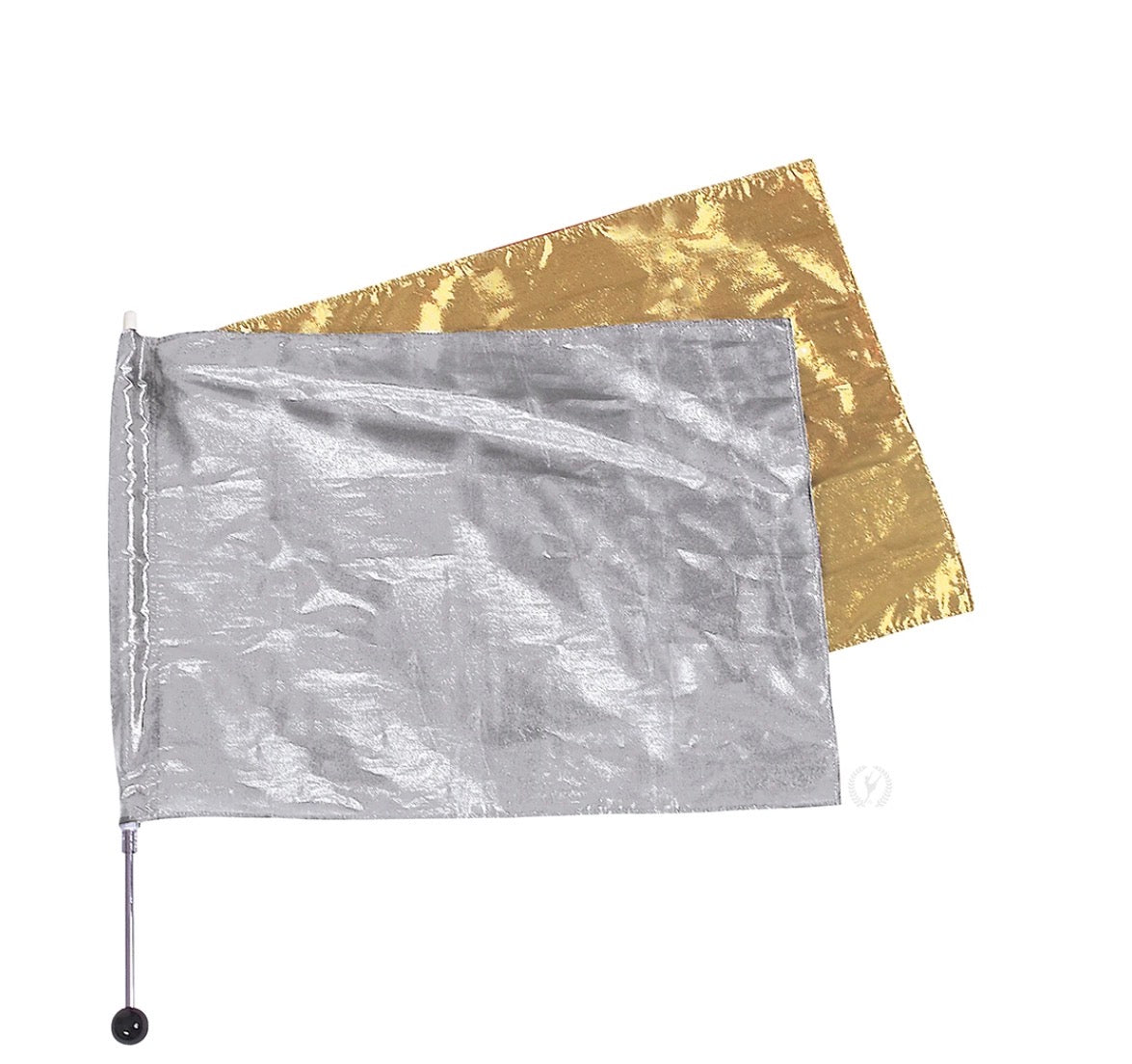 Solid Color Metallic Dance Flag
