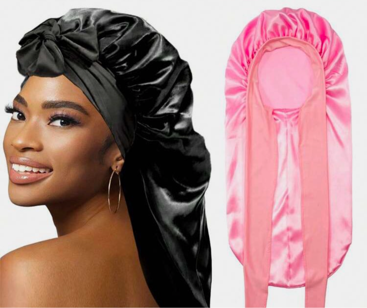 Silky Stain Resistant Hair Bonnet