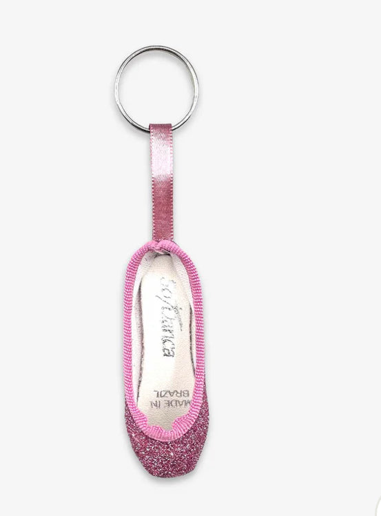 SoDanca Mini Pointe Shoe Keychain