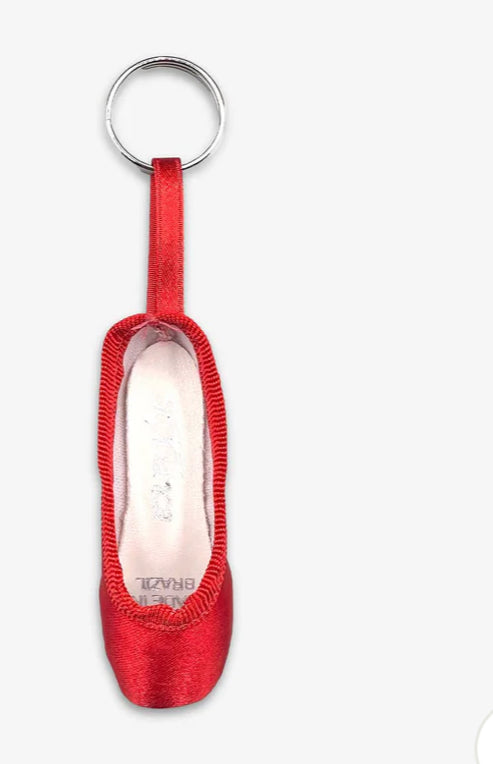 SoDanca Mini Pointe Shoe Keychain