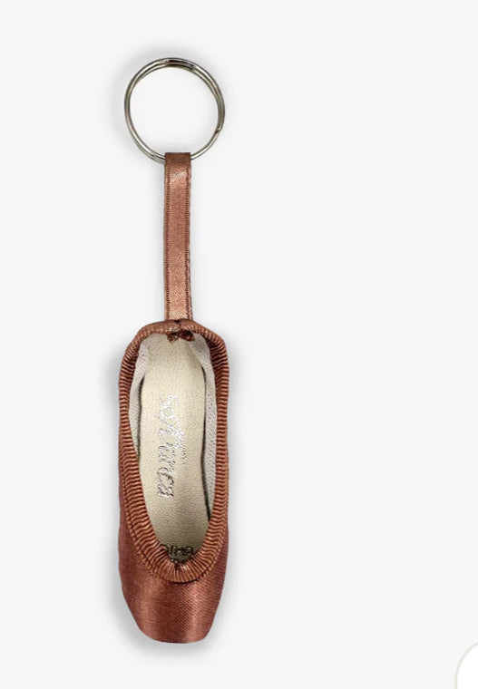 SoDanca Mini Pointe Shoe Keychain