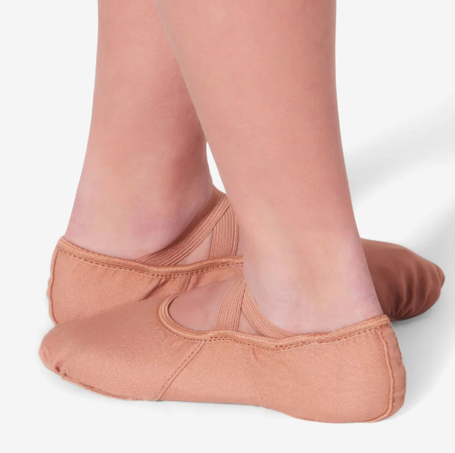 Capezio Hanami® Canvas Ballet Shoe (Nude)