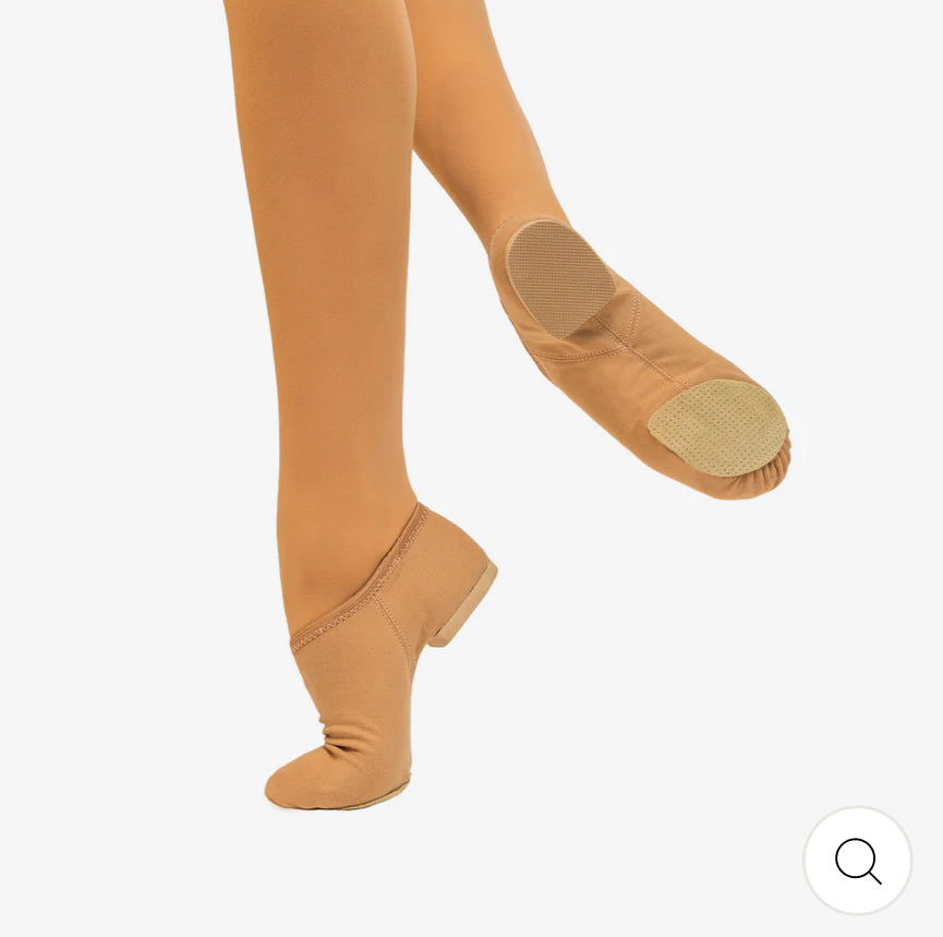 SoDanca Jill Canvas Slip on Jazz Shoe