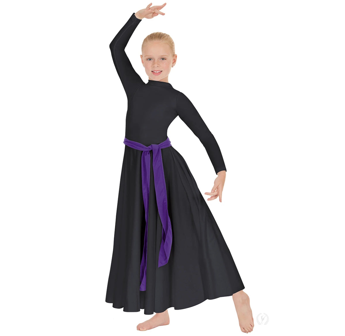 Eurotard Children’s Simplicity Frontlined High Neck Praise Dress