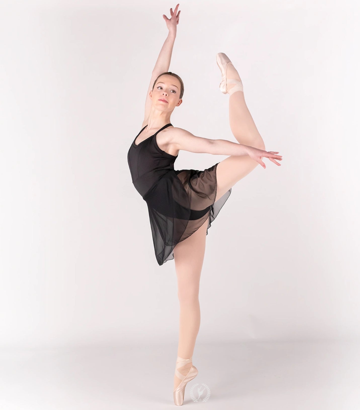 Eurotard Womens Mesh Wrap Skirt