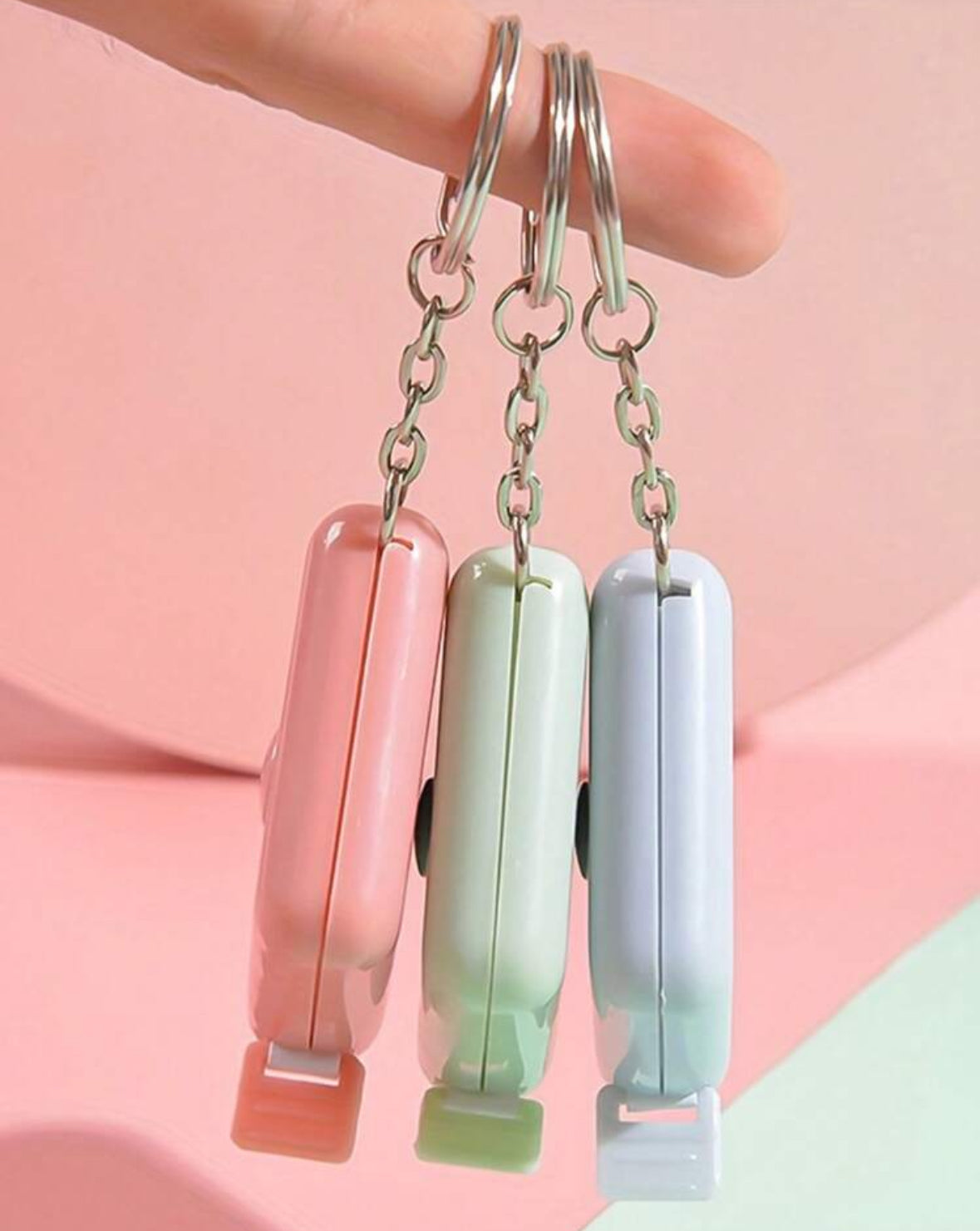 LuxeTape Measure Mini Retractable Keychain