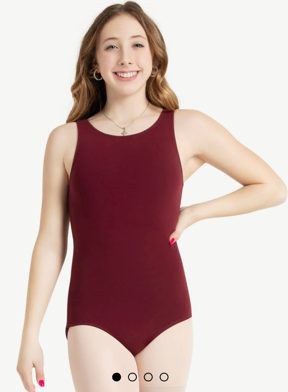 Capezio Women’s High Neck Tank Leotard
