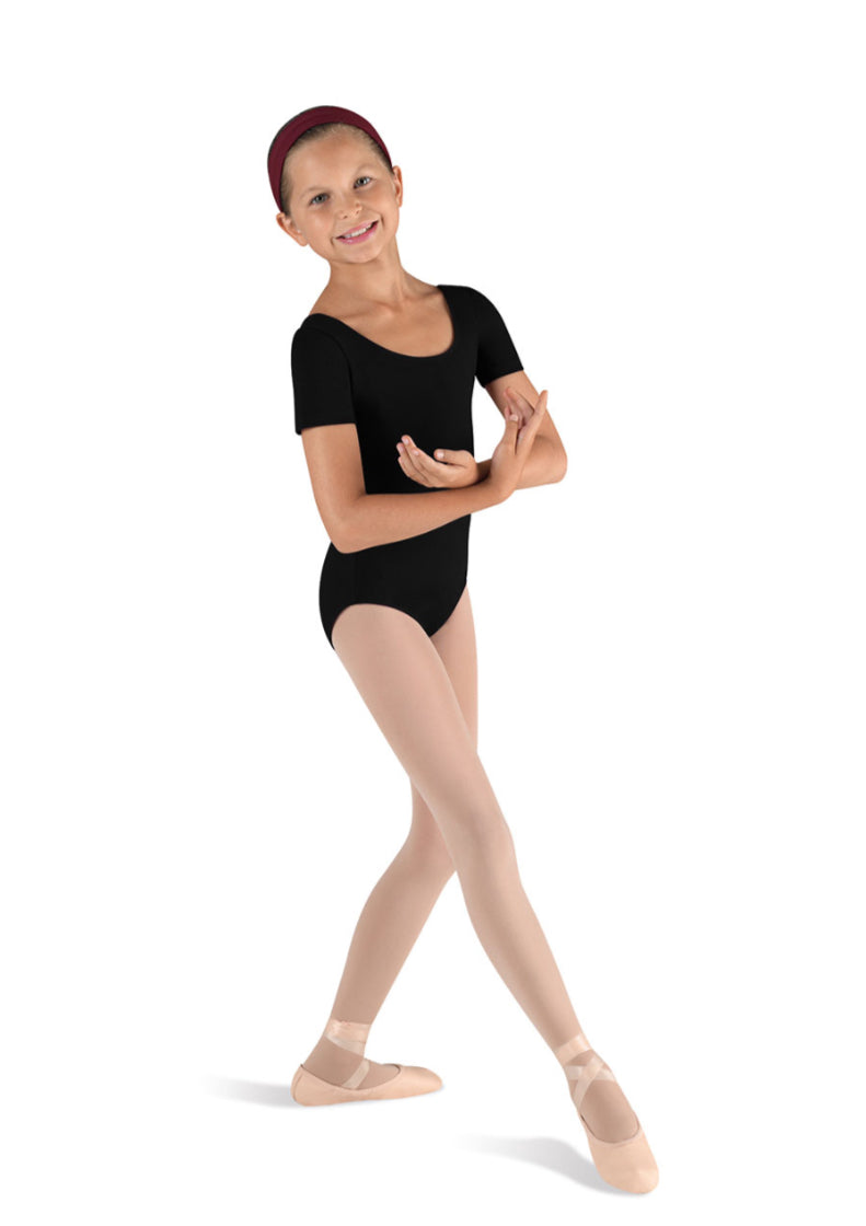 Bloch Short Sleeve Round Neck Leotard