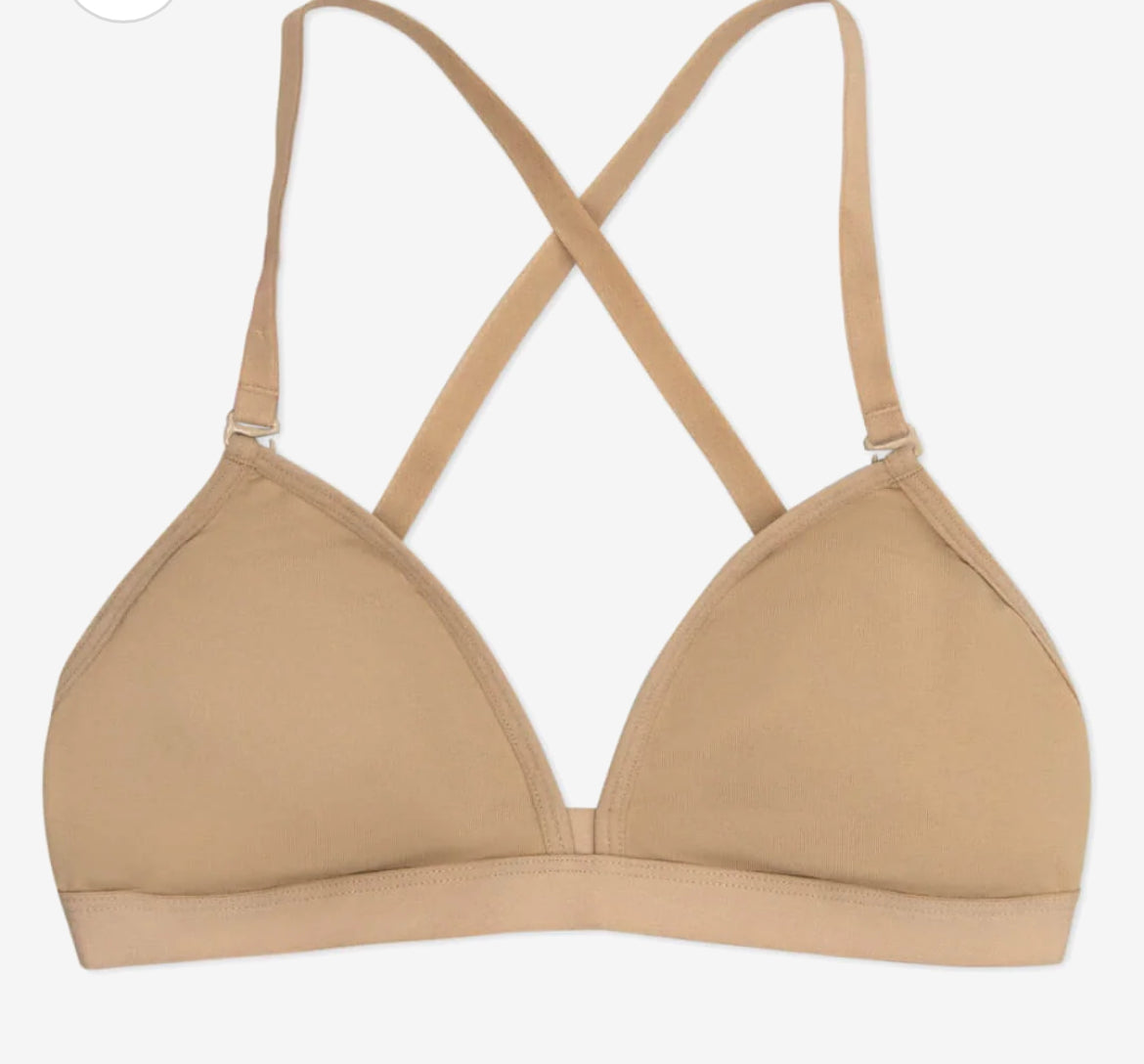 Capezio Deep Neck Clear Back Bra
