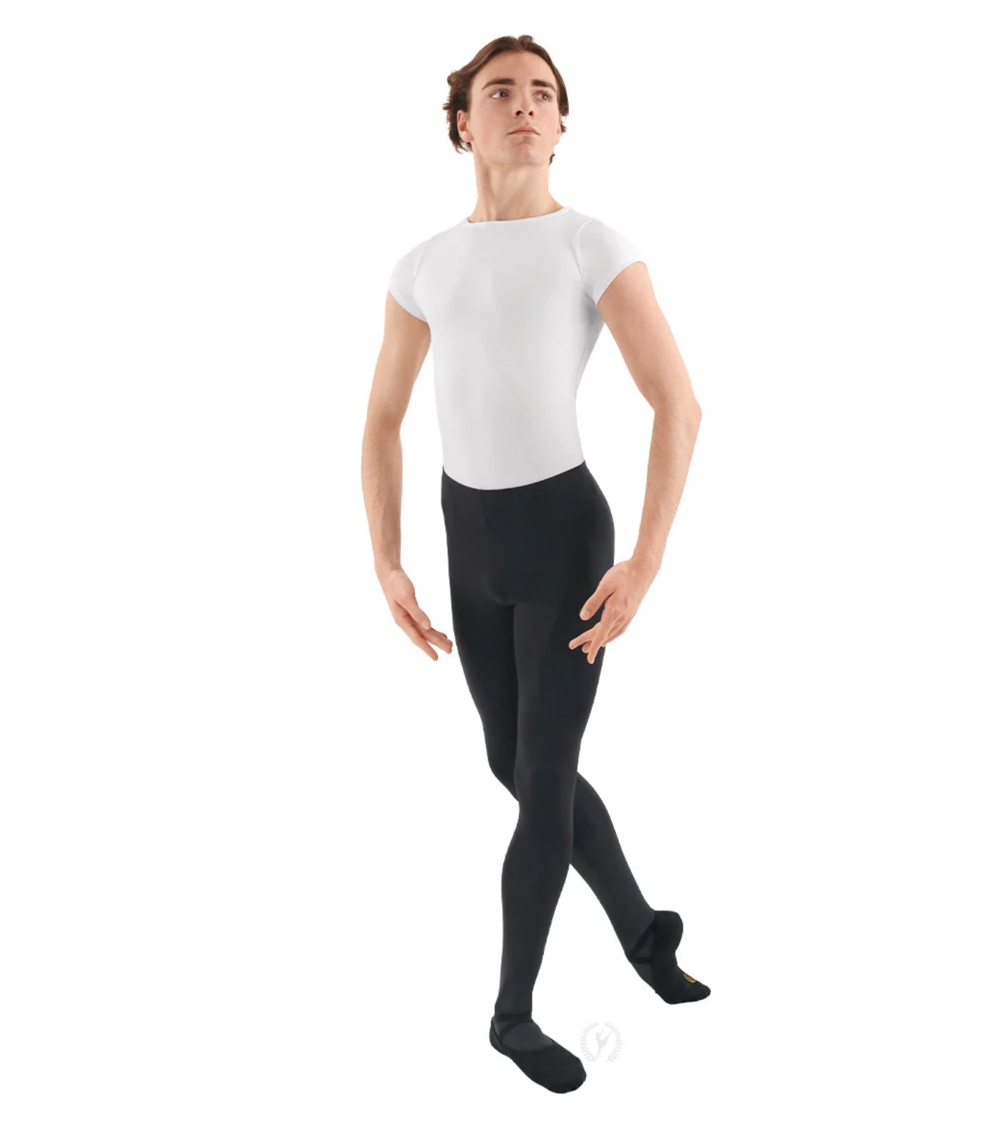 Eurotard Mens Performance Microfiber Convertible Tights