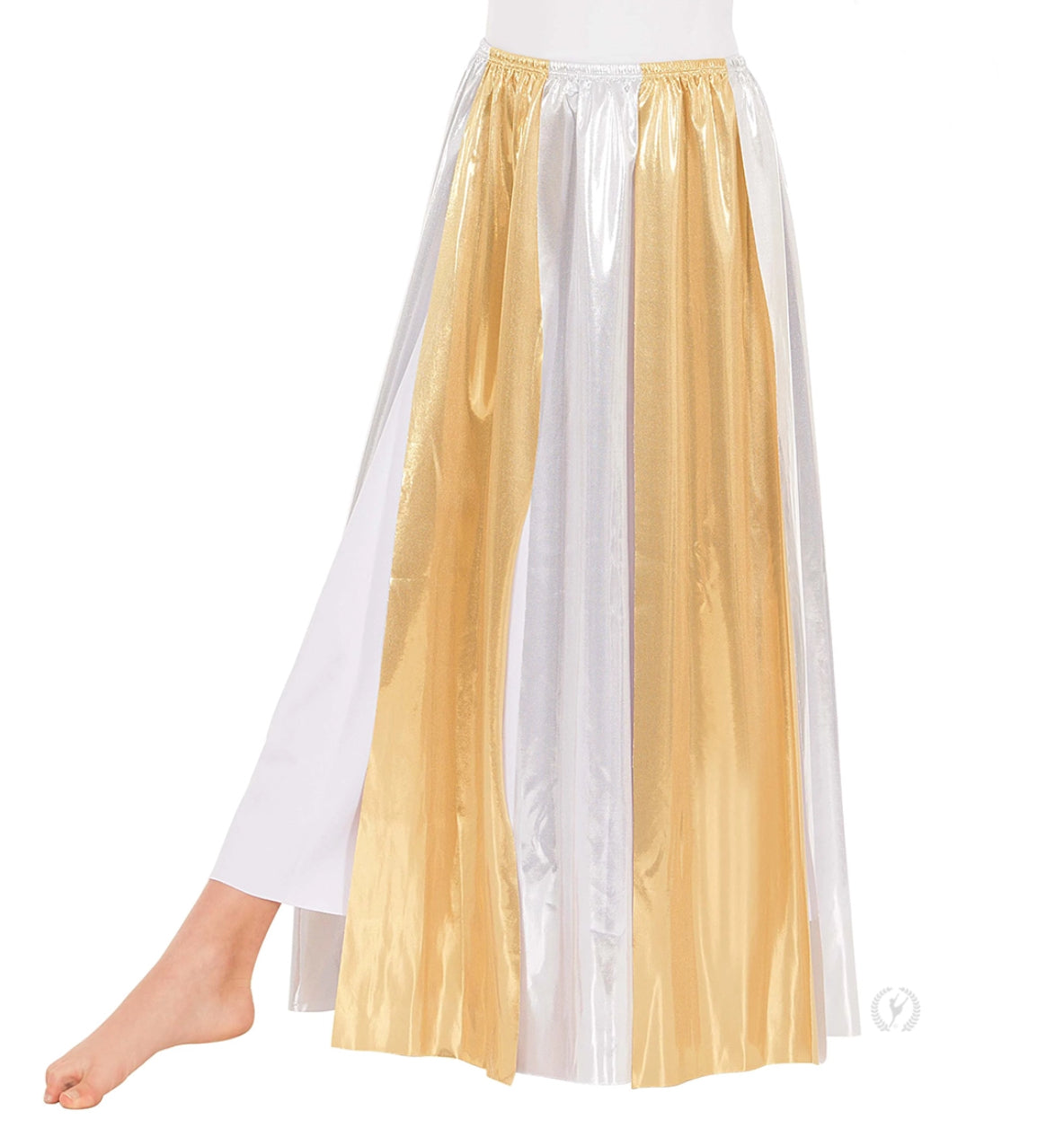 Eurotard Girls Metallic Streamer Overlay
