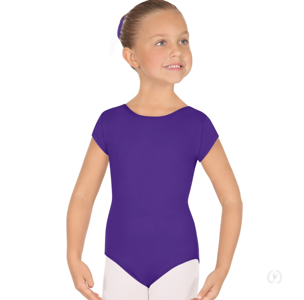 Eurotard Children’s Microfiber Short Sleeve Leotard