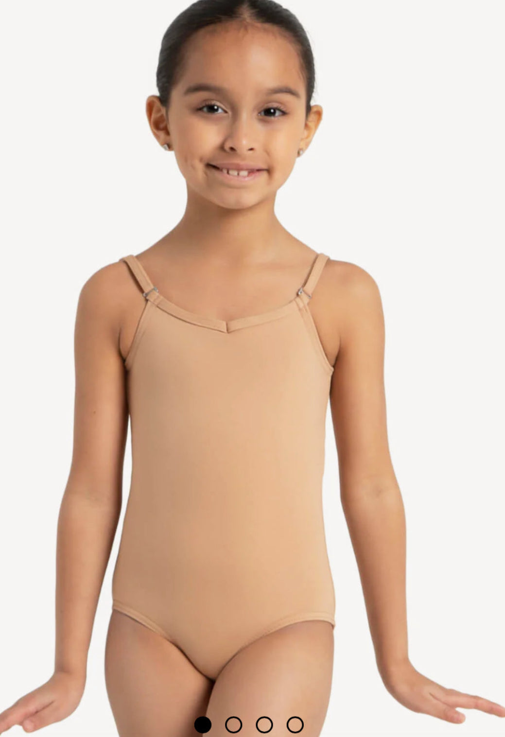 Capezio Team Basics Children’s Camisole Leotard with Adjustable Straps