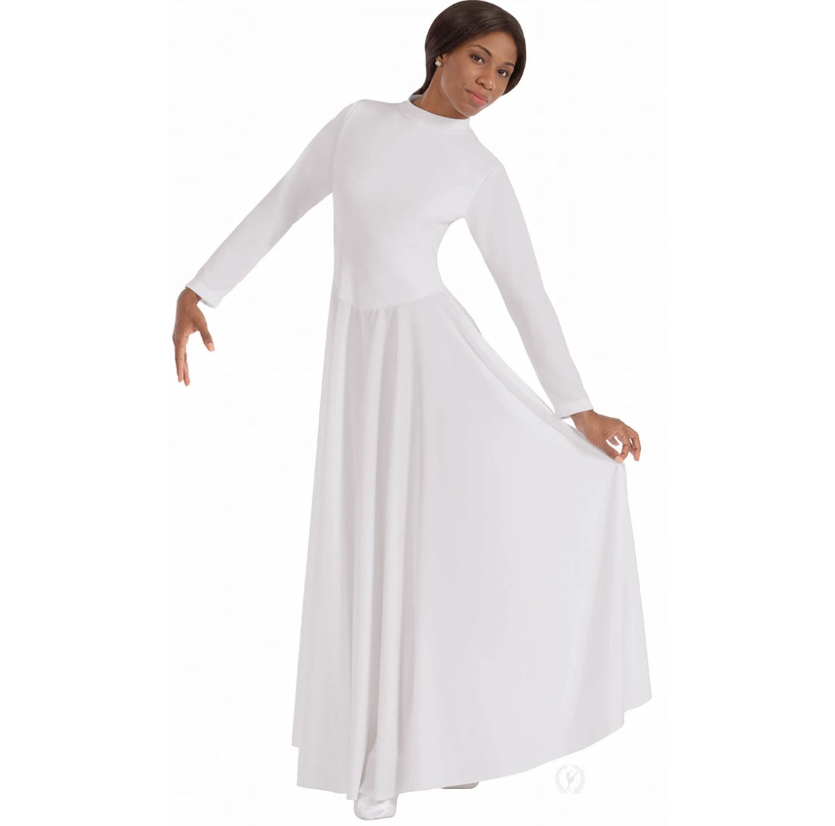 Eurotard Women’s Simplicity Frontlined High Neck Praise Dress