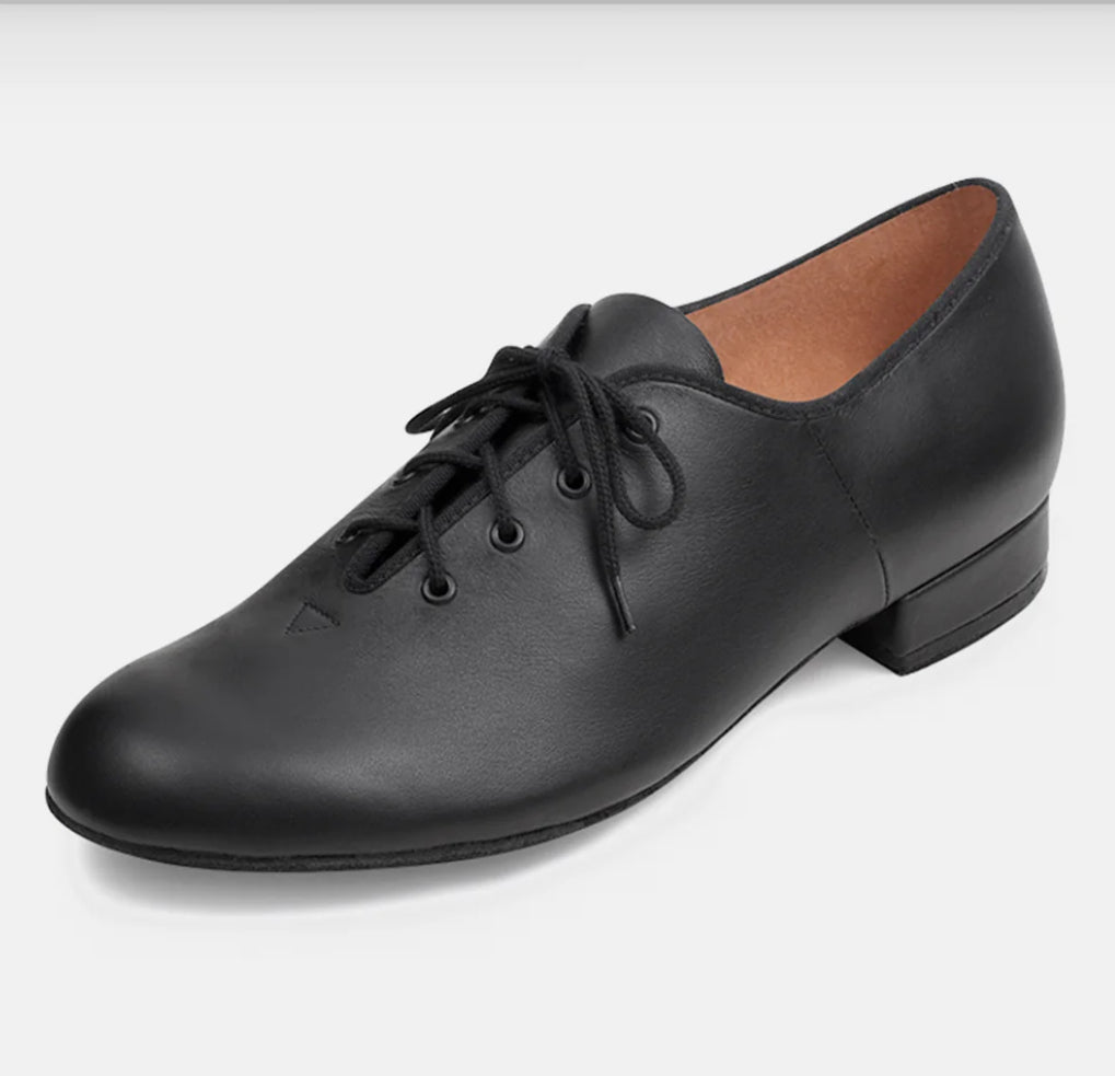 Bloch Men's Jazz Oxford Character Shoes with Leather Sole