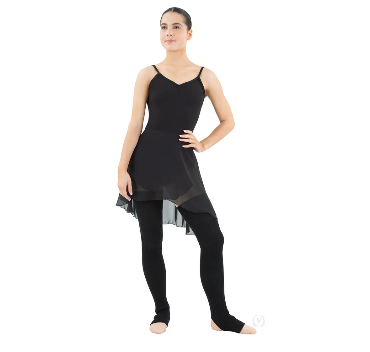 Eurotard Women’s Soft Knit 36” Long Stirrup Knee High Leg Warmer