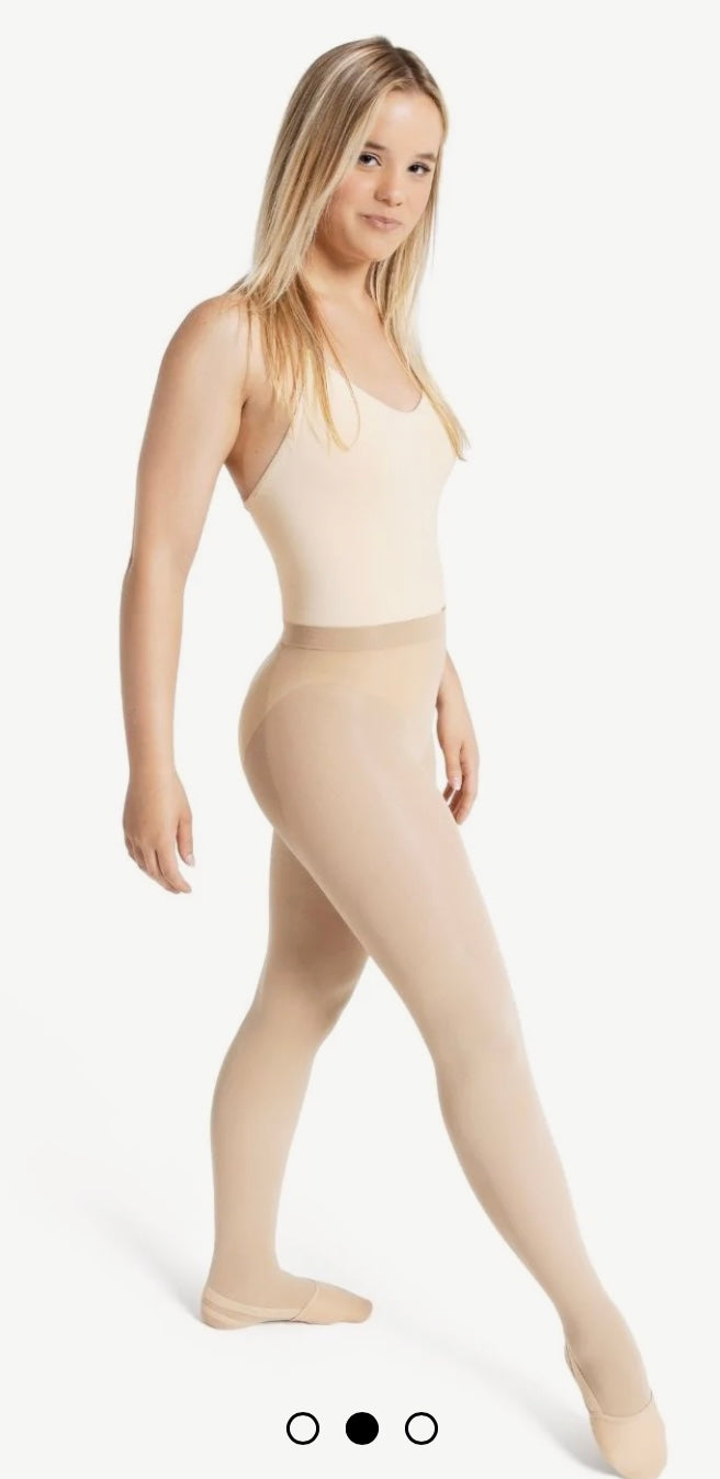 Capezio Ultra Soft Knit Waistband Transition Tight
