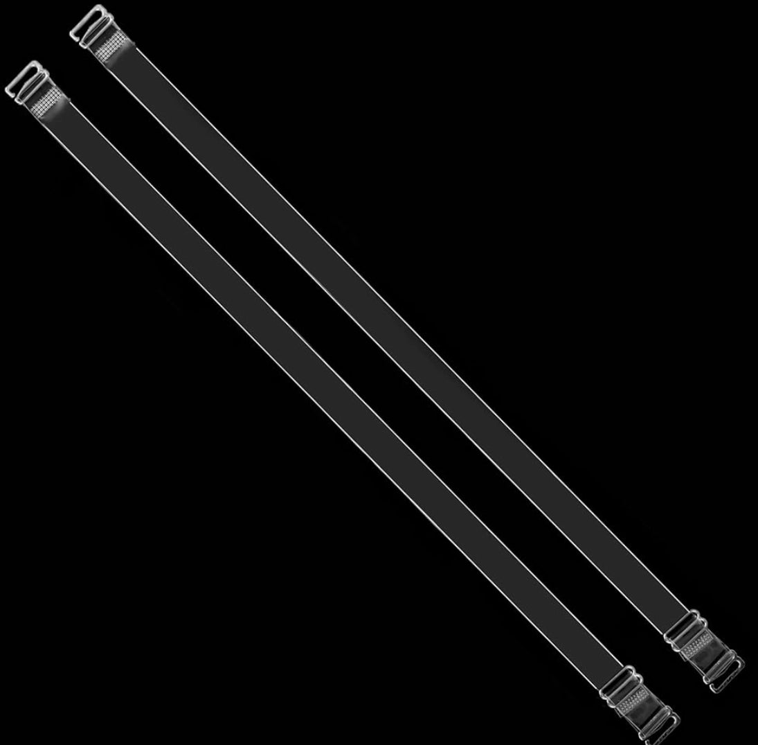 LuxeClear Bra Straps Invisible Transparent Shoulder Bra Strap Replacement