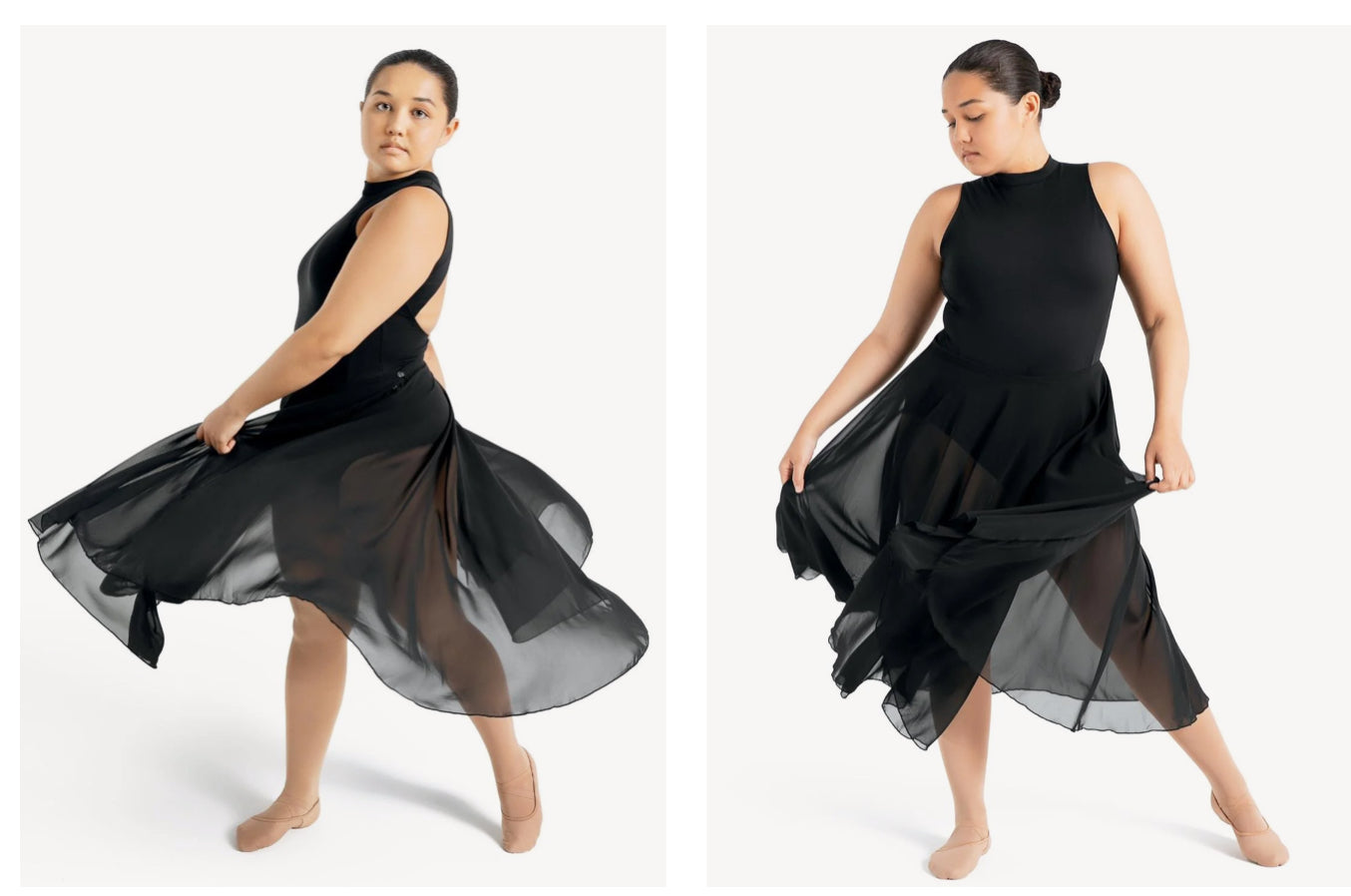 Capezio Mid Calf Skirts