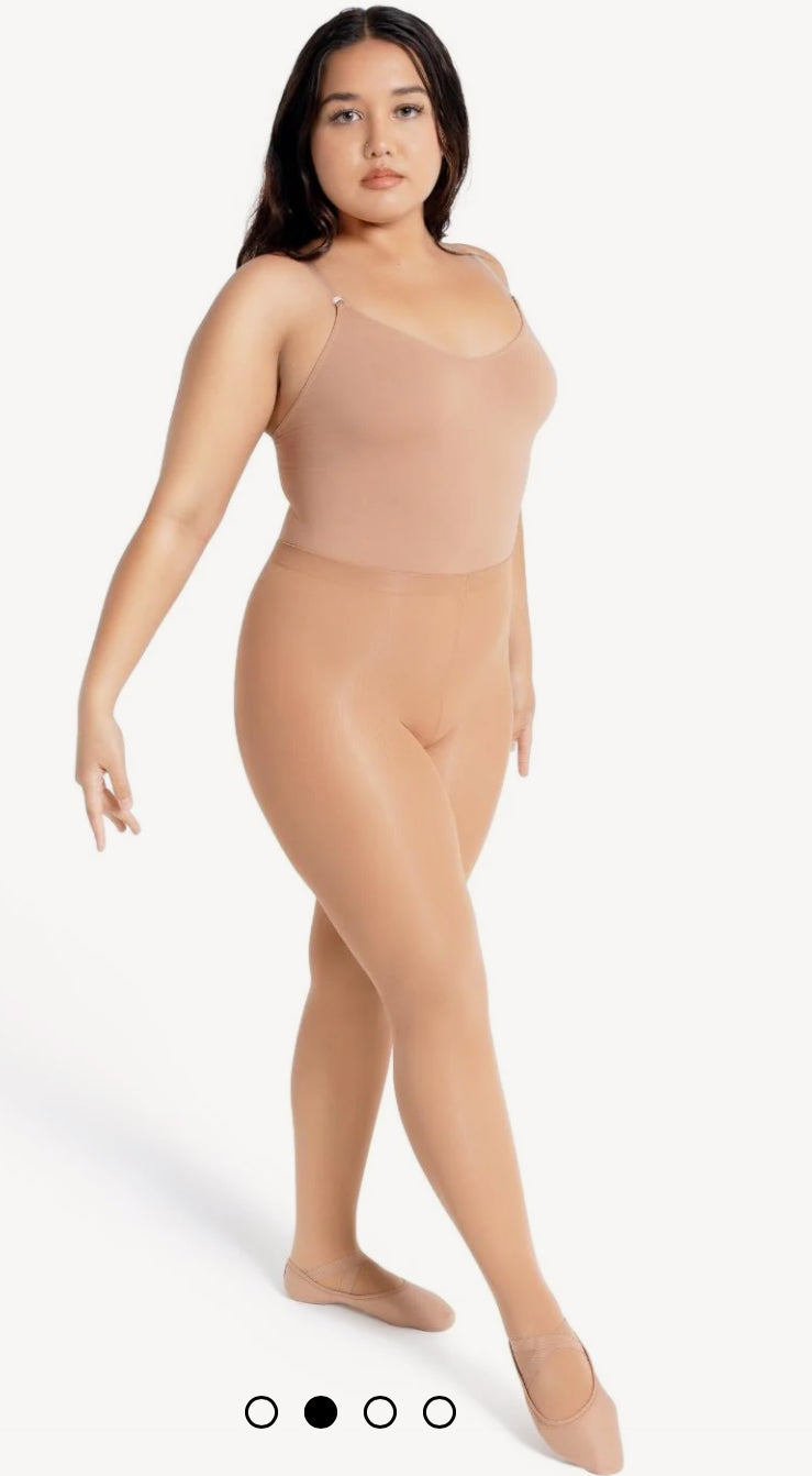 Capezio Ultra Soft Knit Waistband Transition Tight