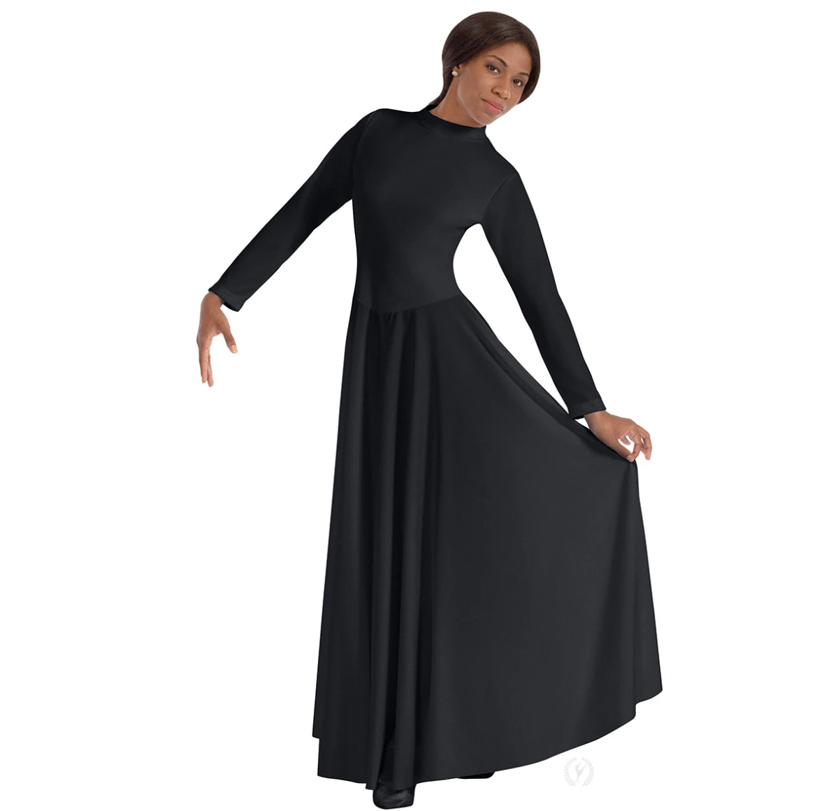 Eurotard Women’s Simplicity Frontlined High Neck Praise Dress