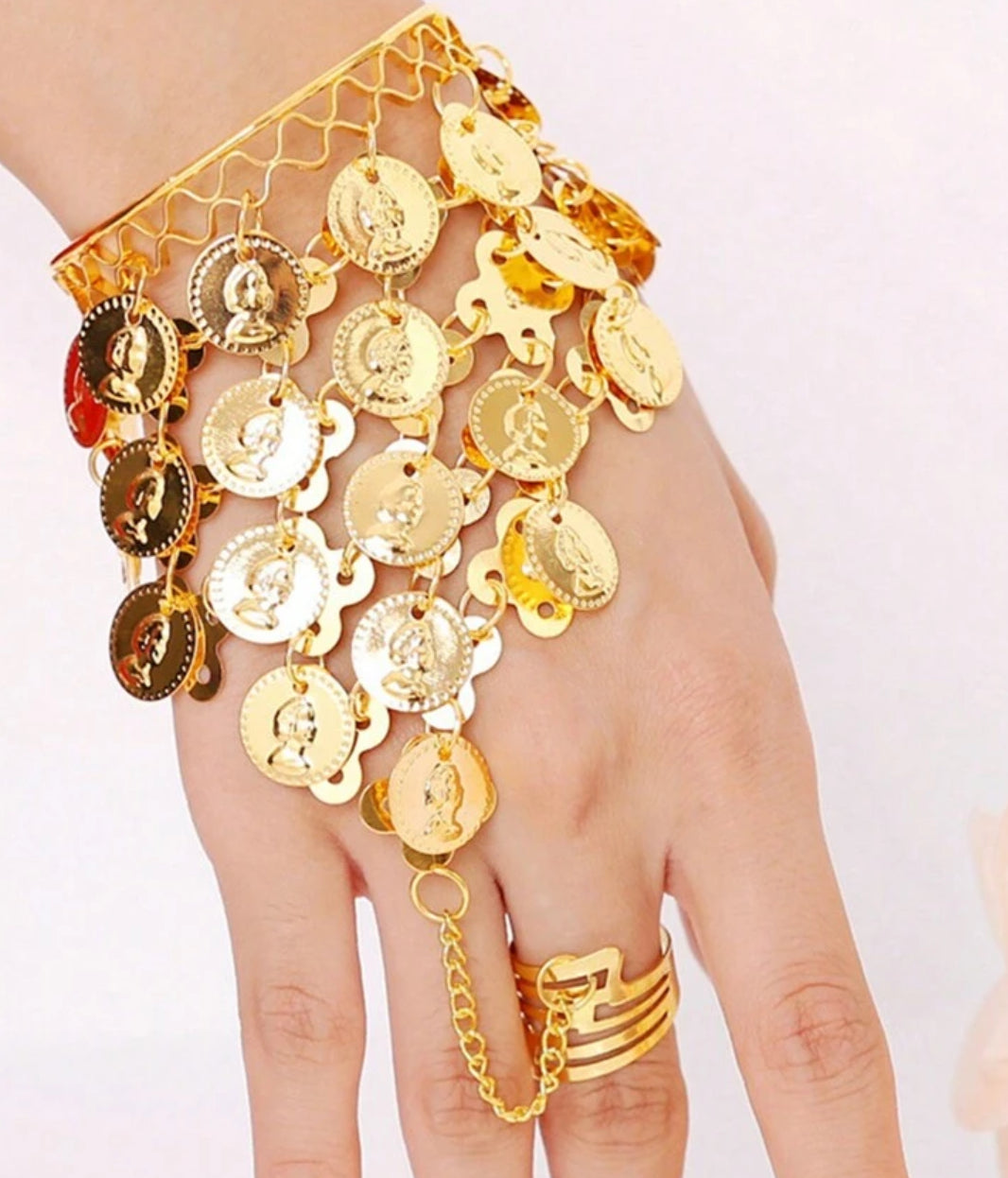 Belly Dancer Metal Ring/Bracelet (1pc)