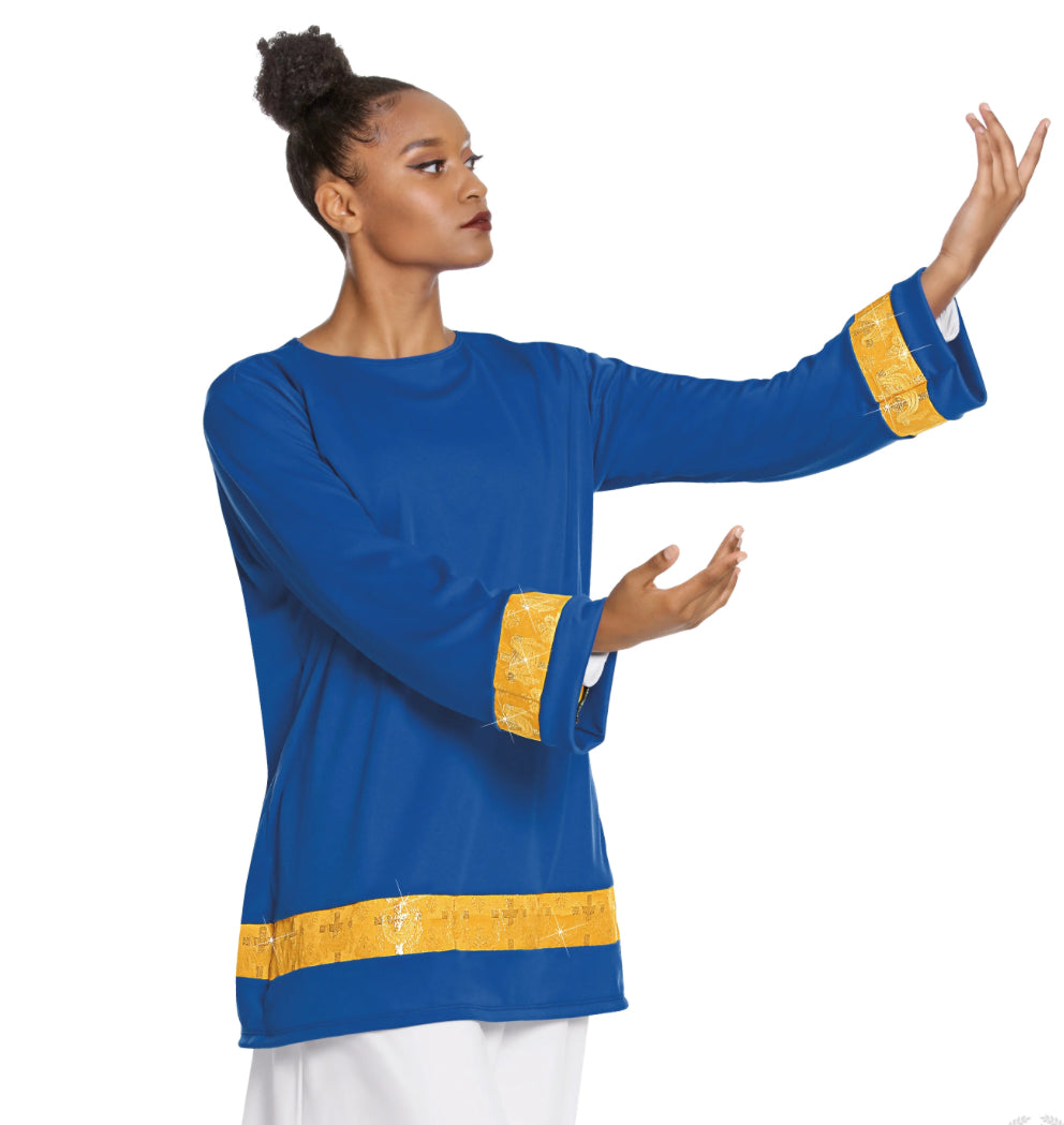 Eurotard Unisex Cross of Glory Loose Fit Praise Tunic
