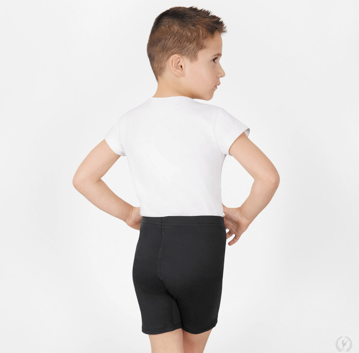 Eurotard Youth Microfiber Crew Neck Short Sleeve Dance Top