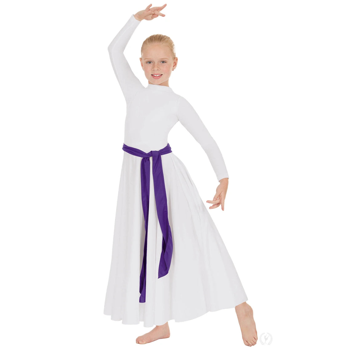 Eurotard Children’s Simplicity Frontlined High Neck Praise Dress