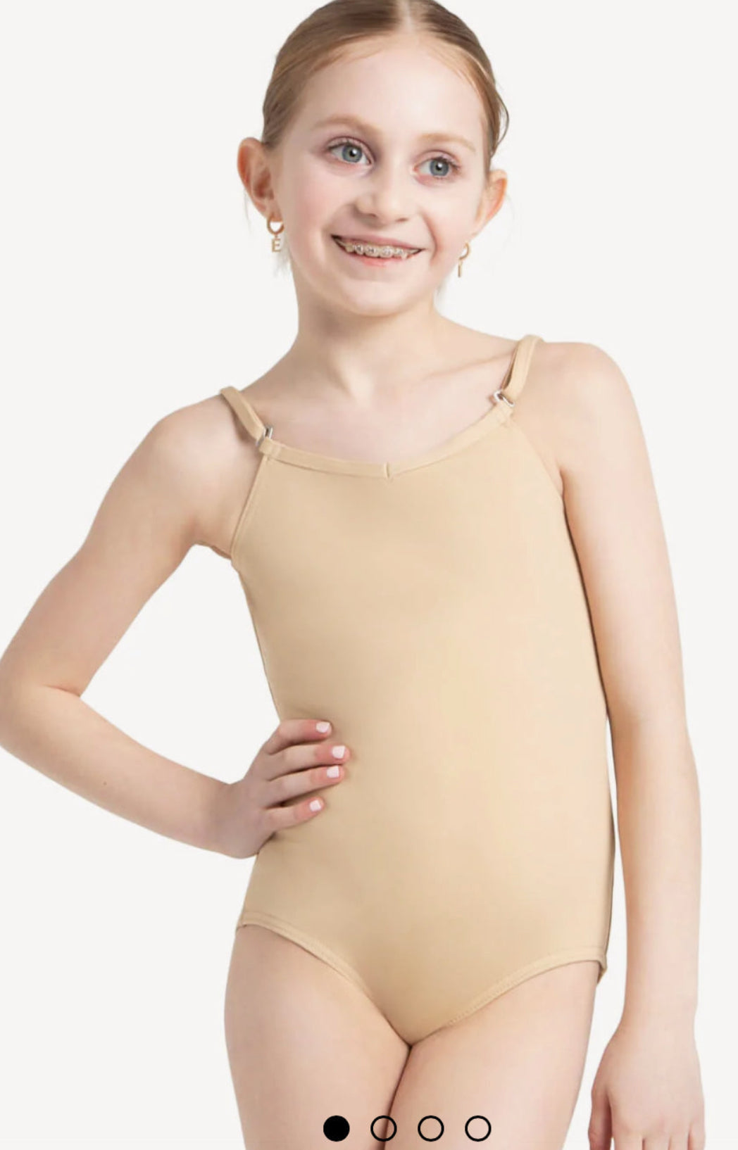 Capezio Team Basics Children’s Camisole Leotard with Adjustable Straps