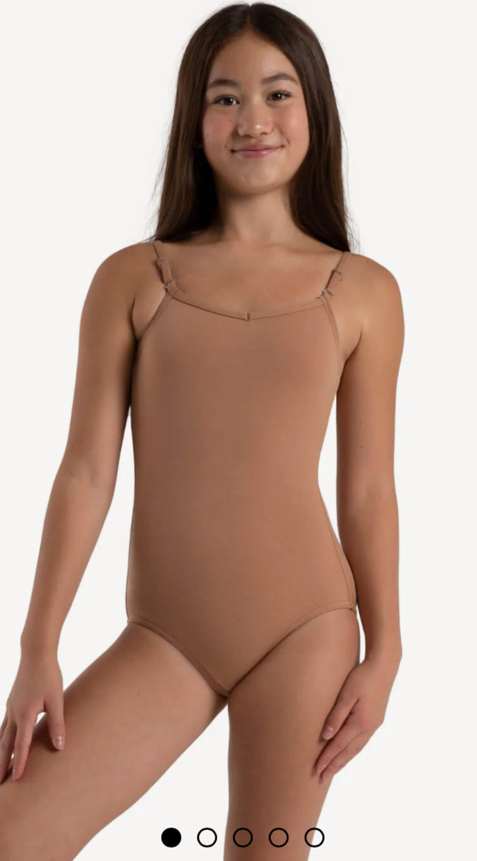 Capezio Team Basics Children’s Camisole Leotard with Adjustable Straps