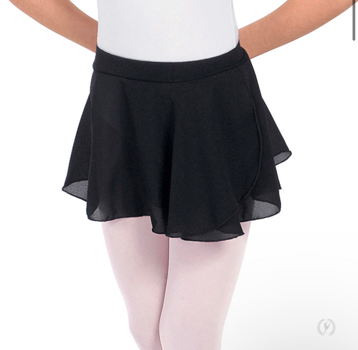Eurotard Children’s Chiffon Mock Wrap Pull On Skirt