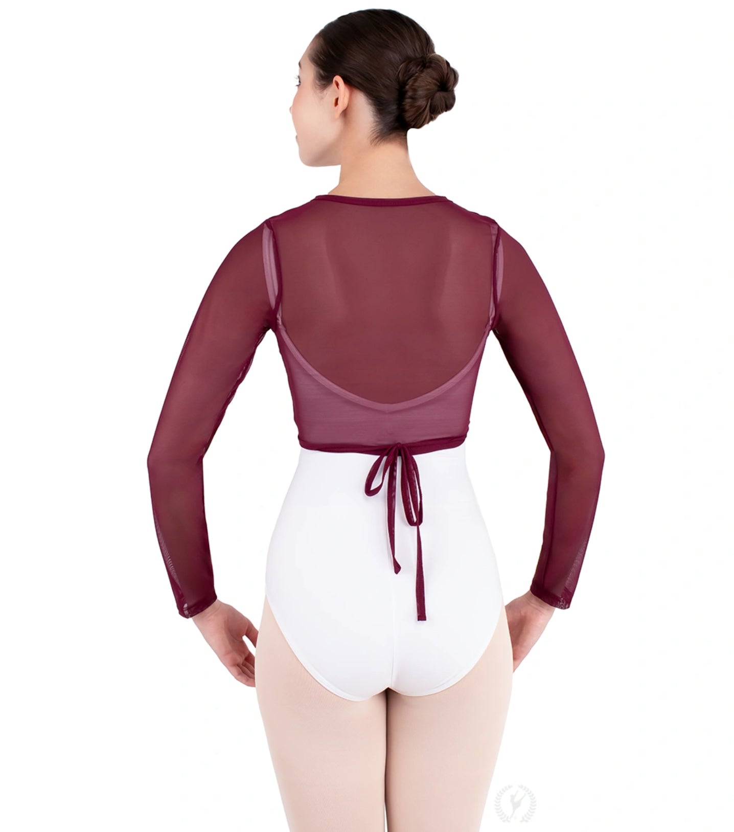Eurotard Womens Mesh Wrap Top
