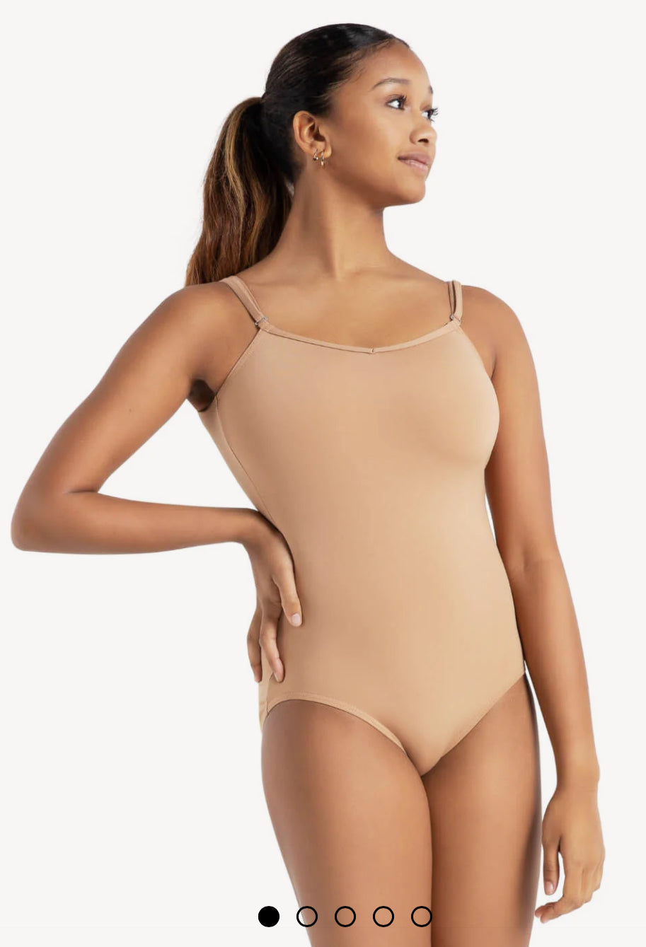 Capezio Team Basics Women’s Camisole Leotard with Adjustable Straps