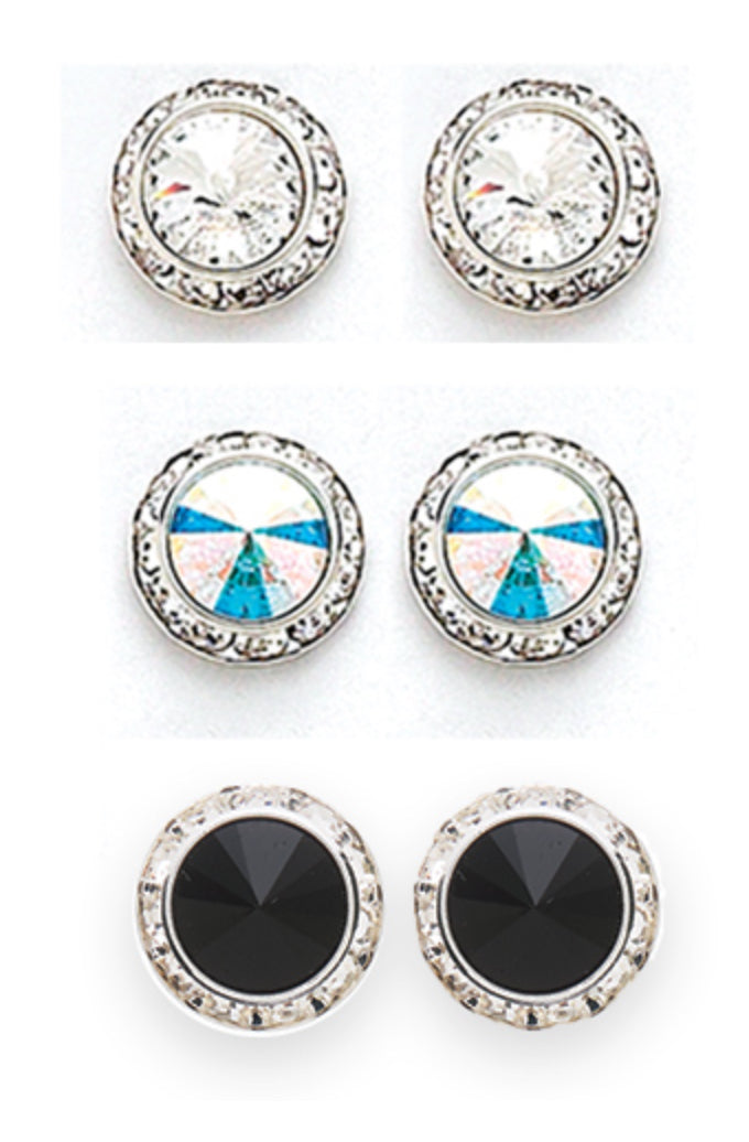Dasha Designs Clip Performance Earrings 8mm/13mm