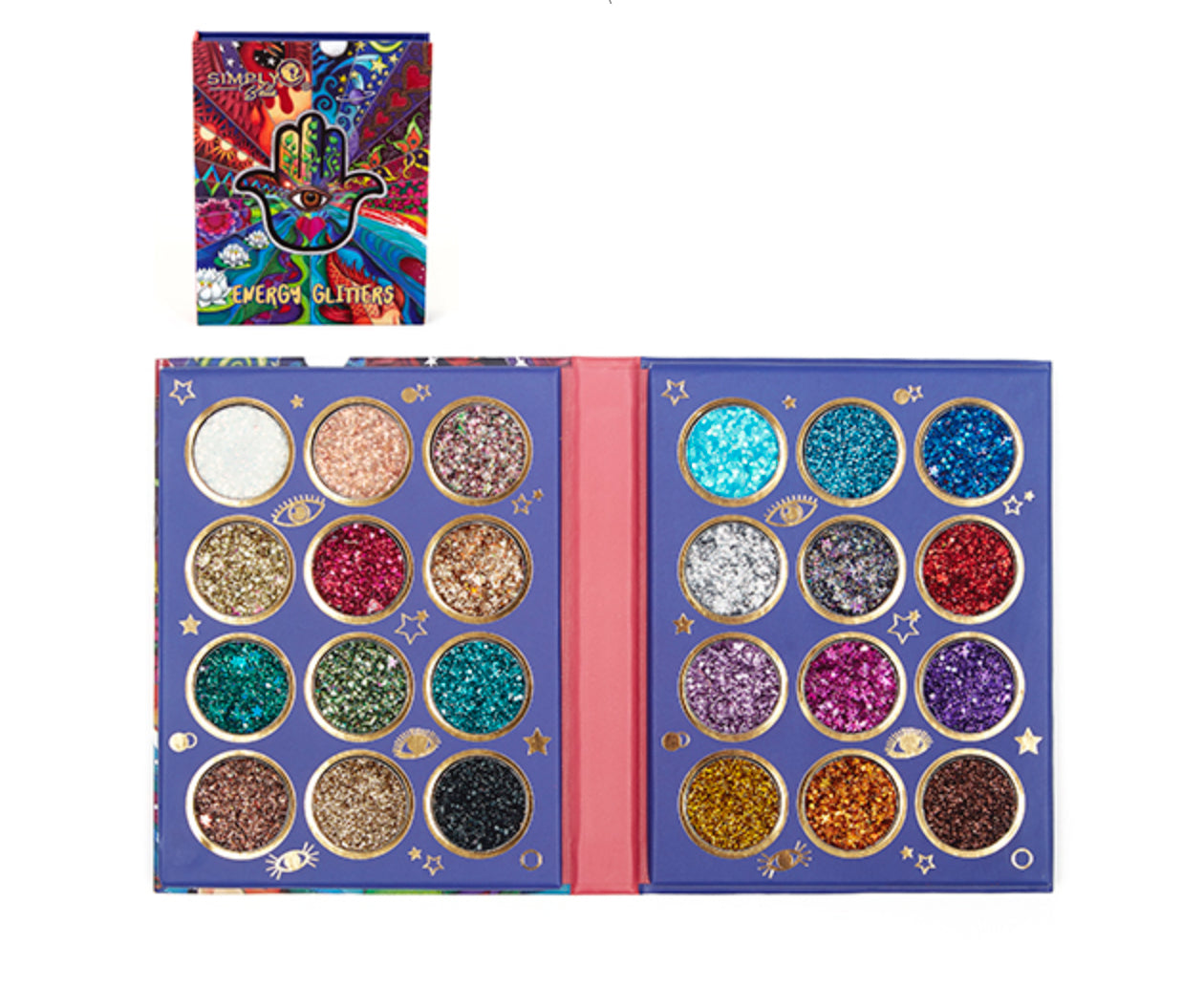 Dasha Designs Energy Glitter Palette