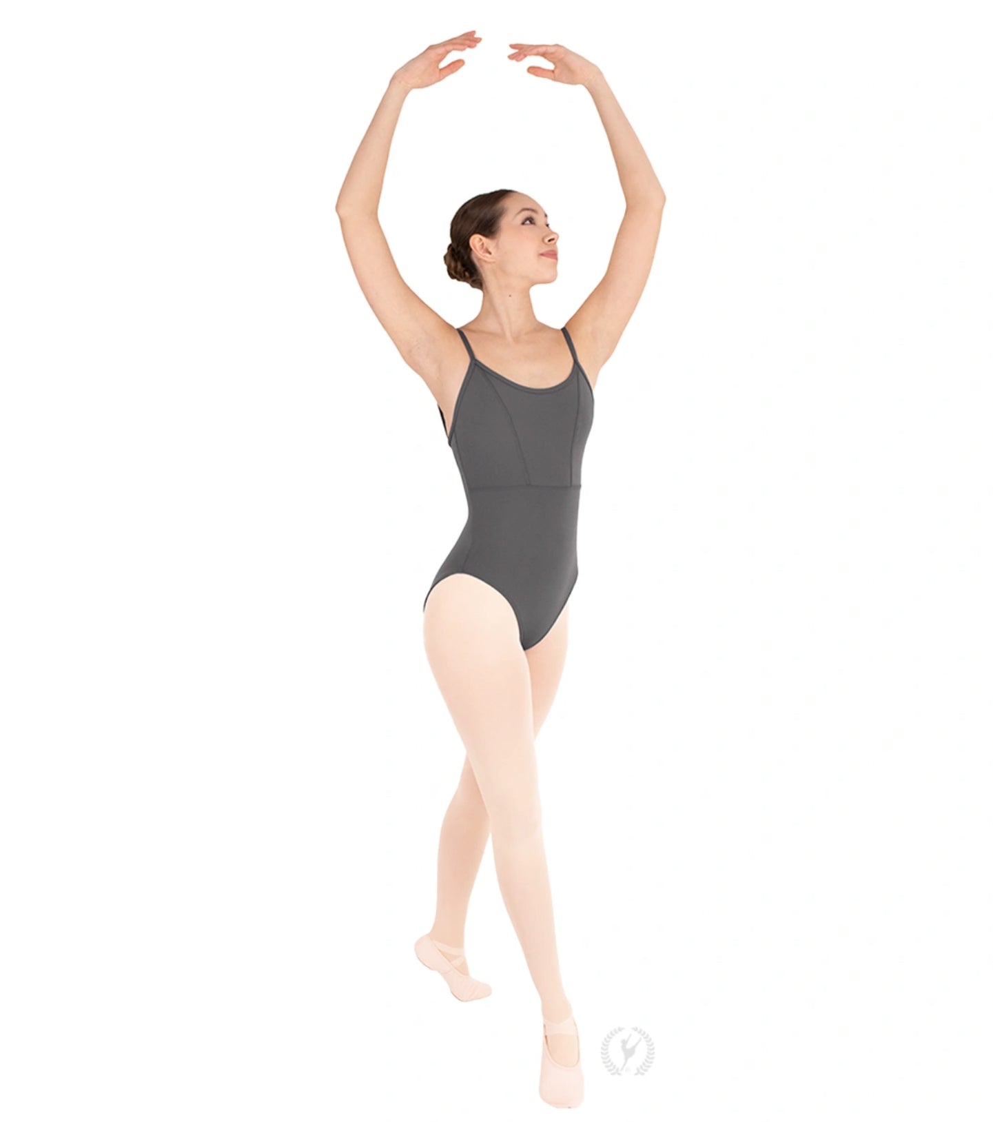 Eurotard Womens Microfiber Princess Seam to Empire Waist Camisole Leotard