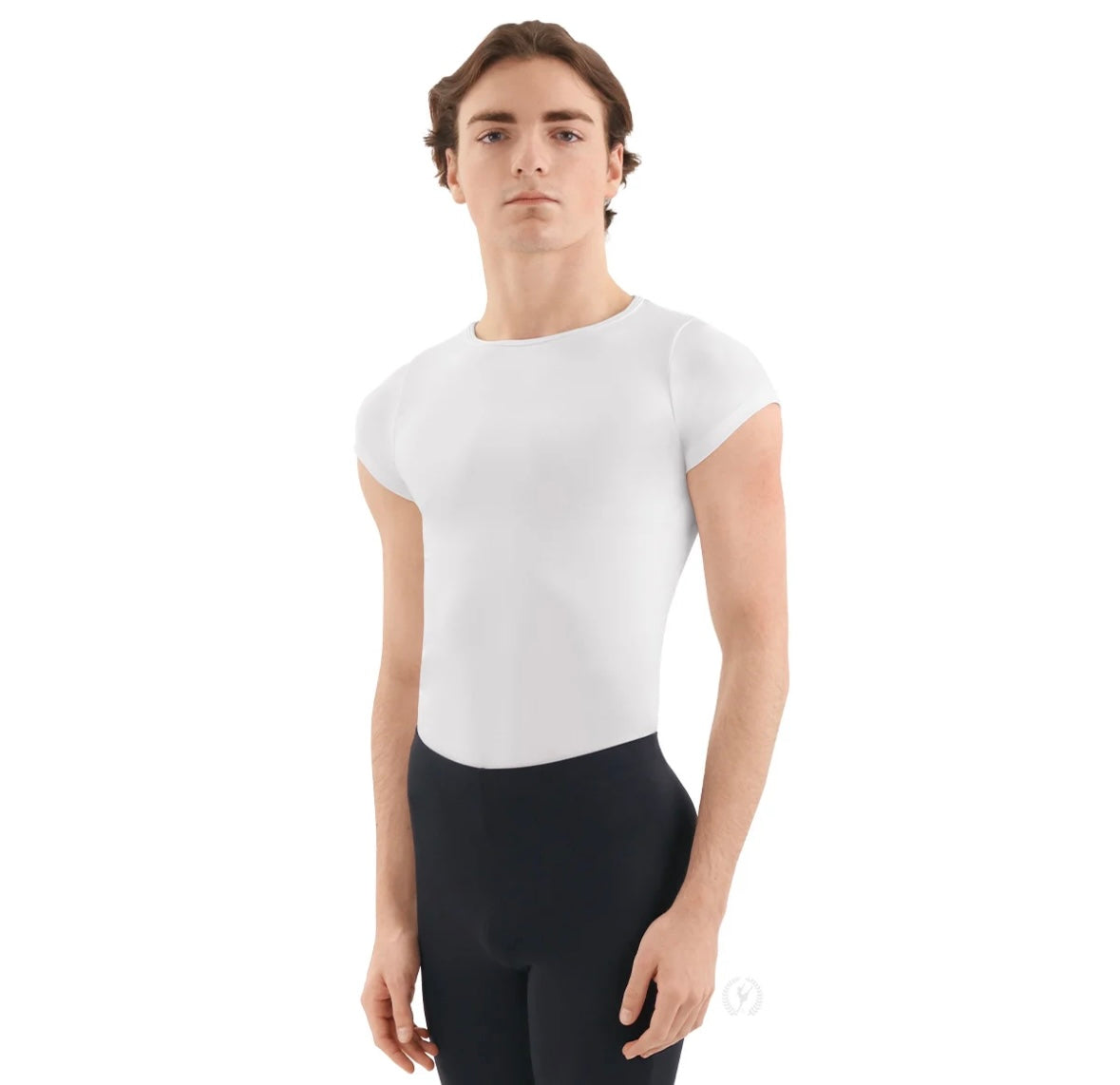 Eurotard Unisex Microfiber Crew Neck Short Sleeve Dance Top