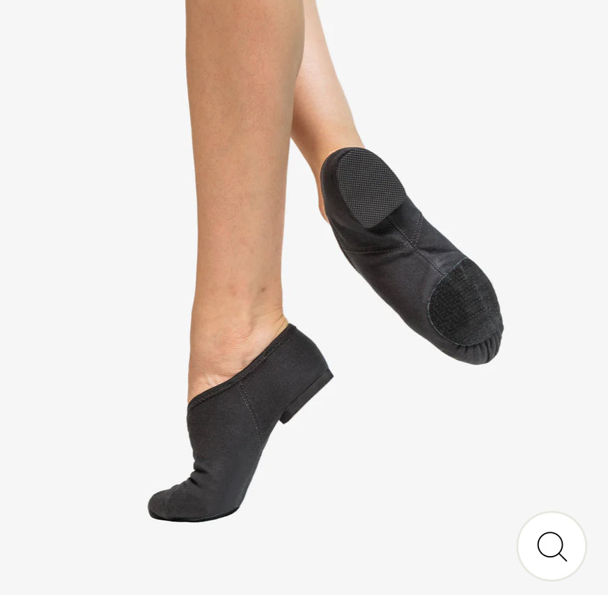 SoDanca Jill Canvas Slip on Jazz Shoe