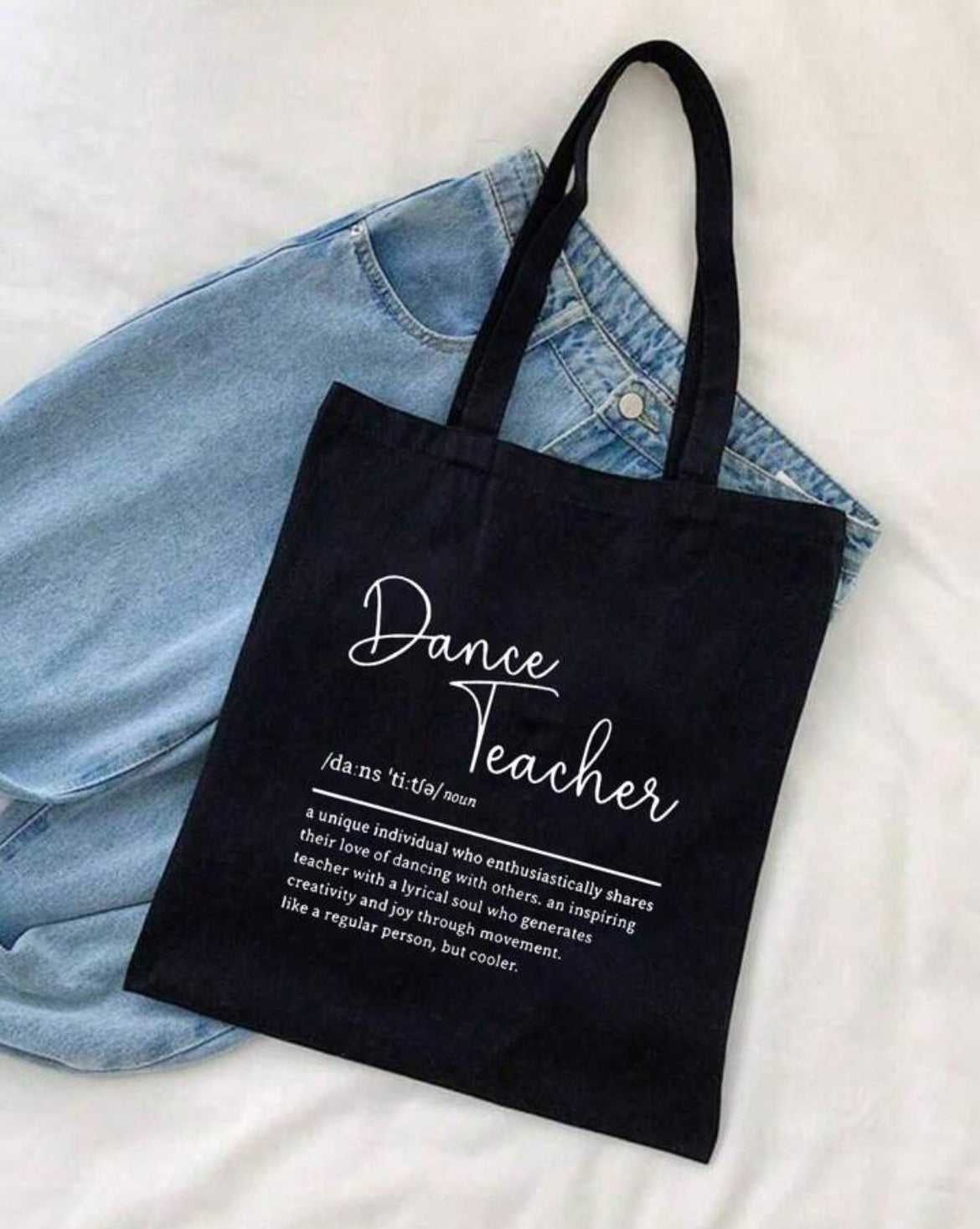 Dance Teacher Script Tote