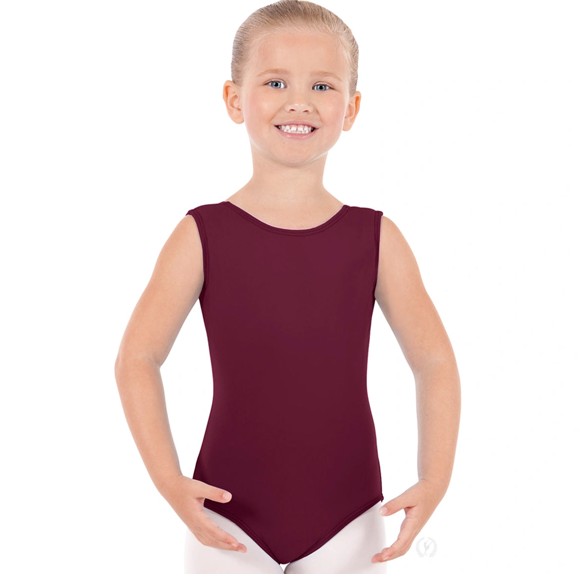 Eurotard Girls Microfiber Tank Leotard