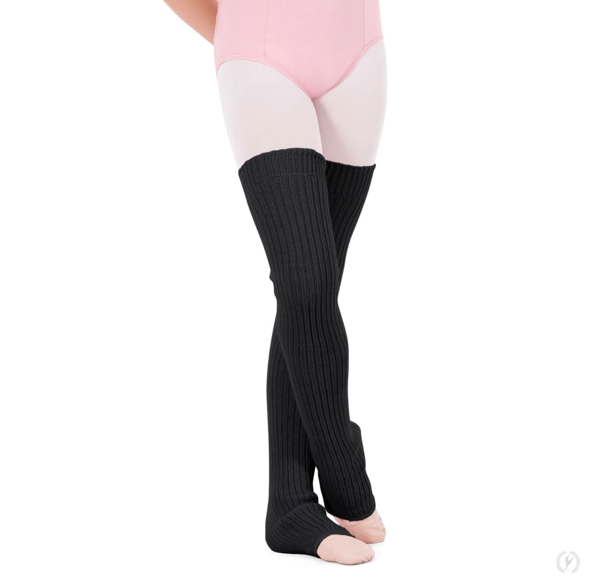 Eurotard Children’s Soft Knit 27” Knee High Stirrup Leg Warmers