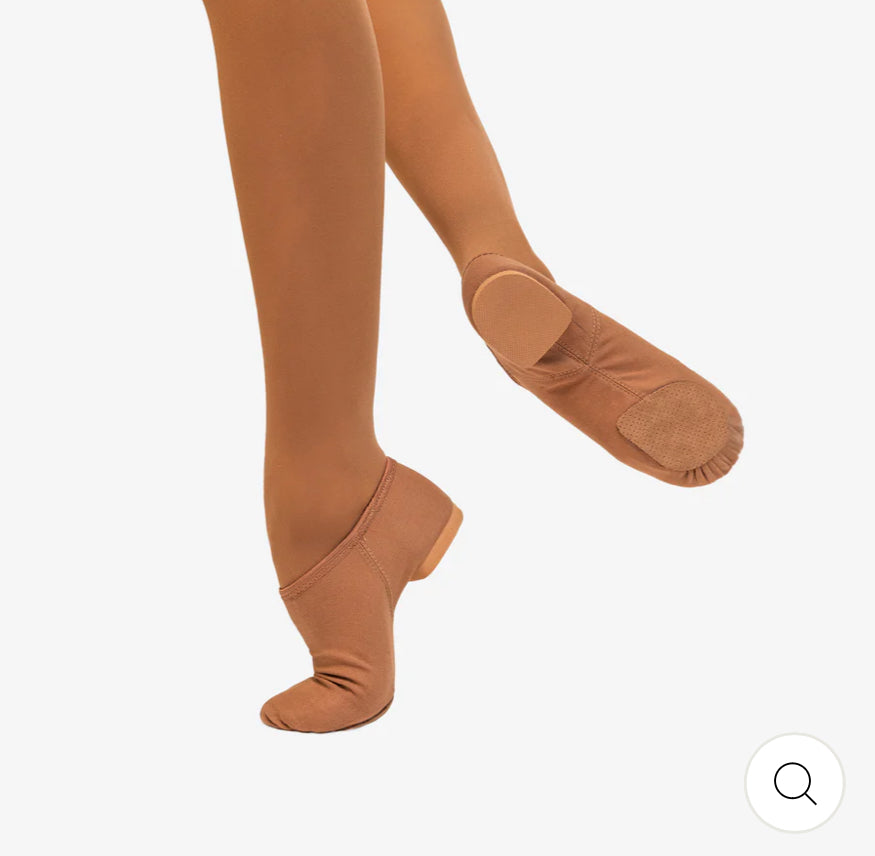 SoDanca Jill Canvas Slip on Jazz Shoe