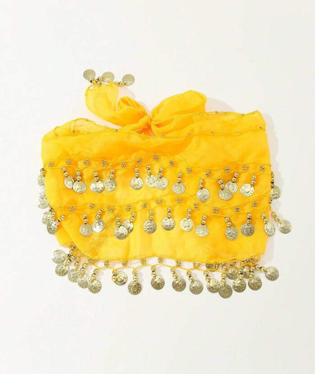 Metal Mesh Belly Dance Wrap Skirt